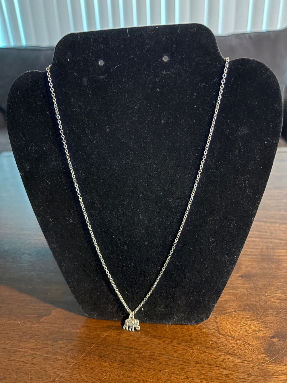Silver Elephant Pendant Necklace - Women Jewelry